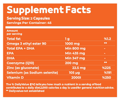 Omega X – Advanced Omega-3 & Antioxidant Formula