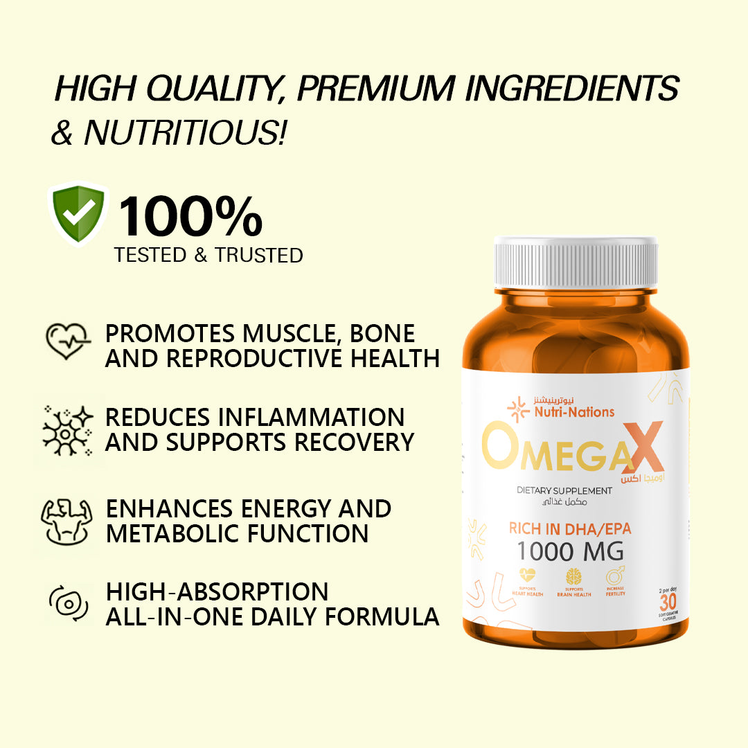 Omega X – Advanced Omega-3 & Antioxidant Formula